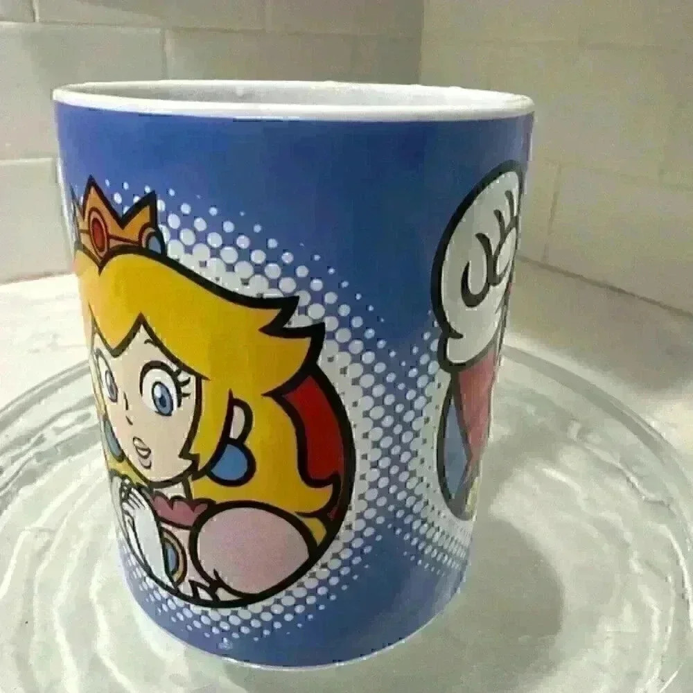 Super Mario Bros Coffee Mug Frankford Candy 2022 Luigi Princess Peach Nintendo - Picture 5 of 8
